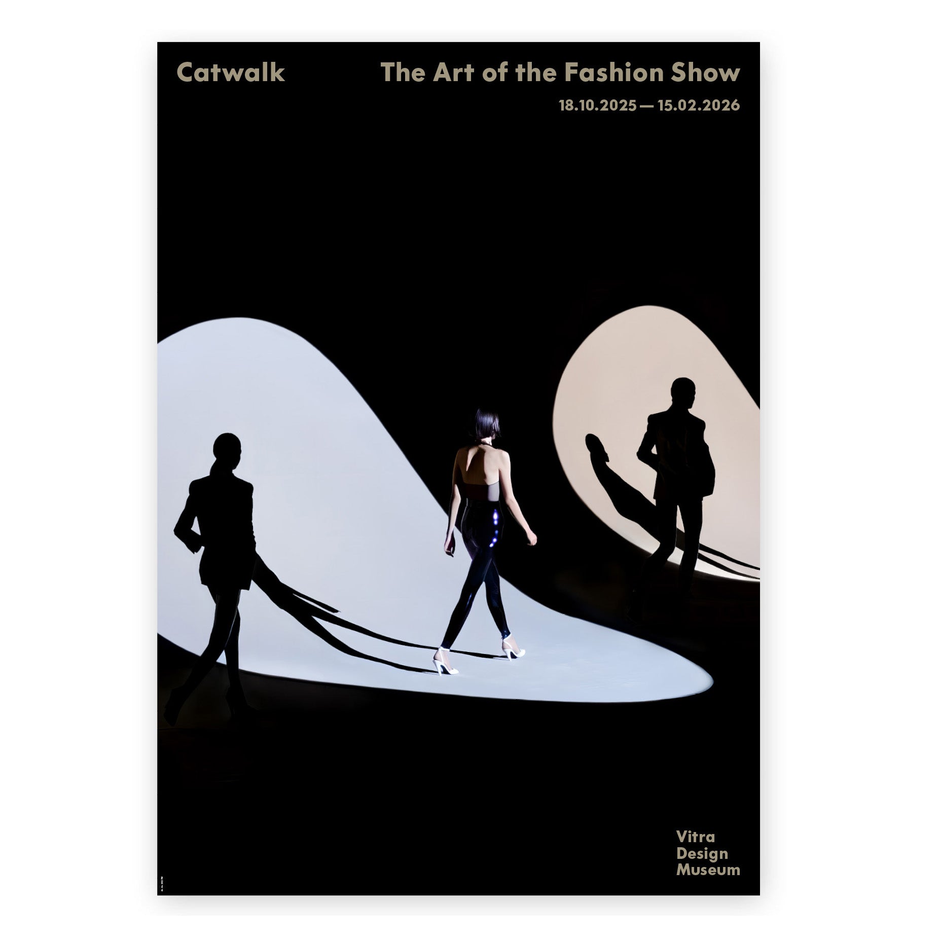 Exhibition poster: »Catwalk: The Art of the Fashion Show« – Vitra