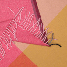 Load image into Gallery viewer, Colour Block Blanket - pink/beige