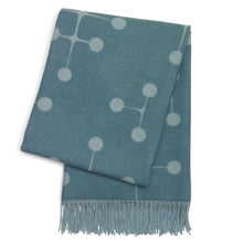 Lade das Bild in den Galerie-Viewer, Eames Wool Blanket - hellblau
