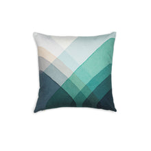 Lade das Bild in den Galerie-Viewer, Herringbone Pillows - blau
