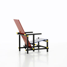 Load image into Gallery viewer, Miniatur Rood blauwe stoel - Vitra Design Museum Shop
