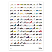 Load image into Gallery viewer, Nike Timeline Poster - Vitra Design Museum Shop
