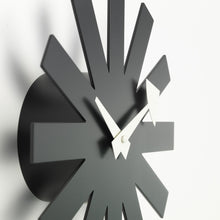 Load image into Gallery viewer, Asterisk Clock - schwarz
