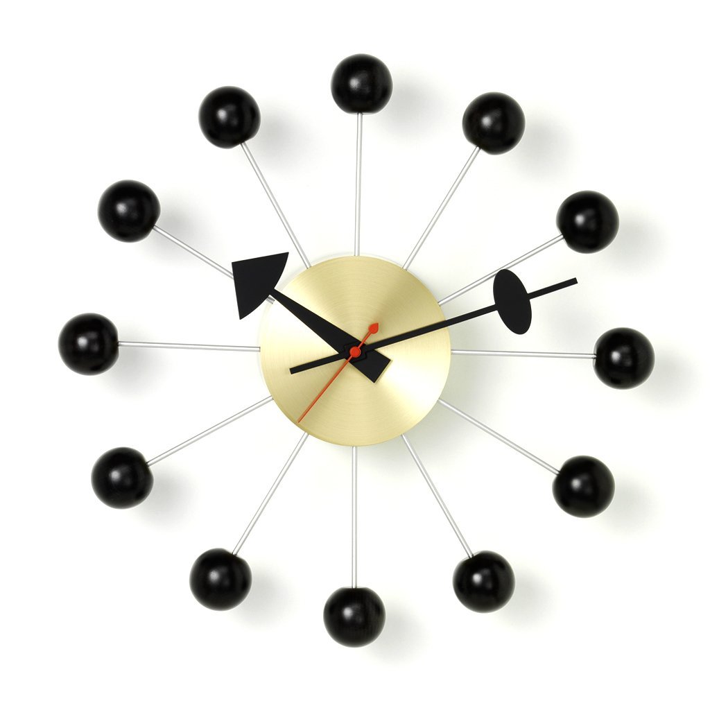 Nelson-Ball Clock-Brass