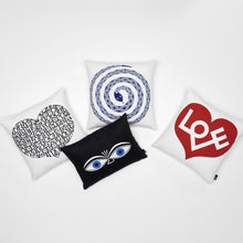 Load image into Gallery viewer, Graphic Print Pillows, Love Heart - Vitra Design Museum Shop
