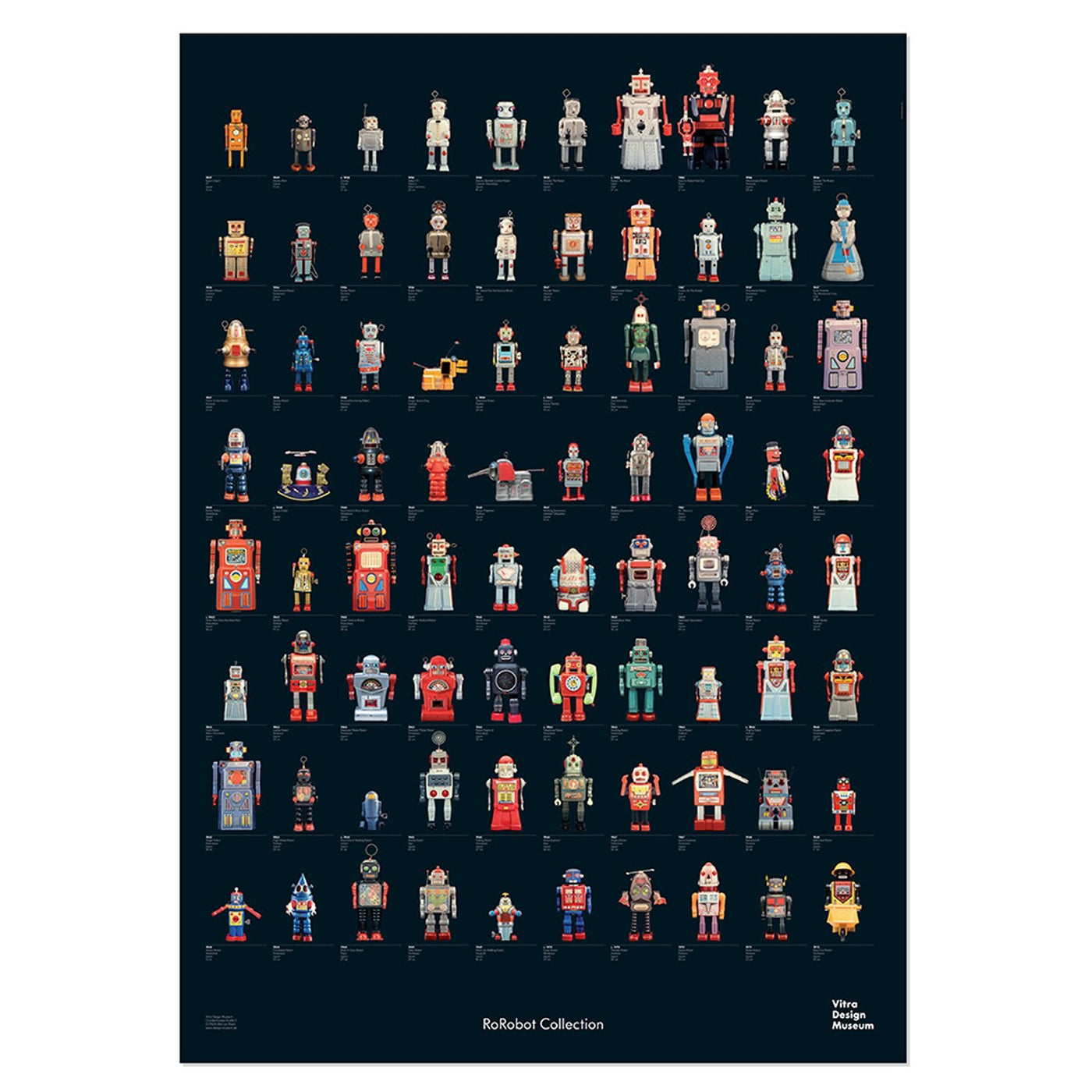 R.F. Robot Collection Poster - Vitra Design Museum Shop